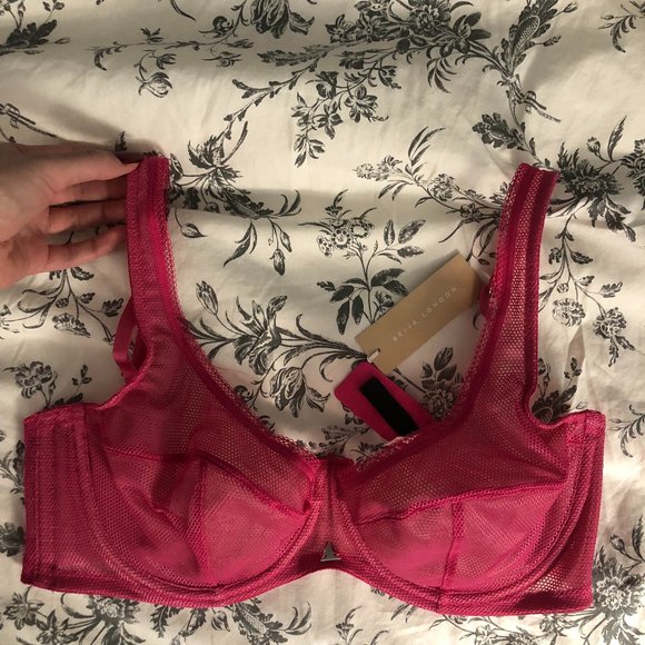 BEIJA LONDON CAUGHT UP Z BRA IN FUCHSIA - Picture 3 of 3